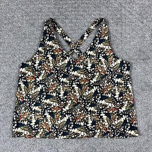 Wildfang Empower Satin Top Womens Large Cami Tank Butterfly Fairy Whimsigoth